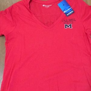 NWT-OLE Miss V-neck t-shirt